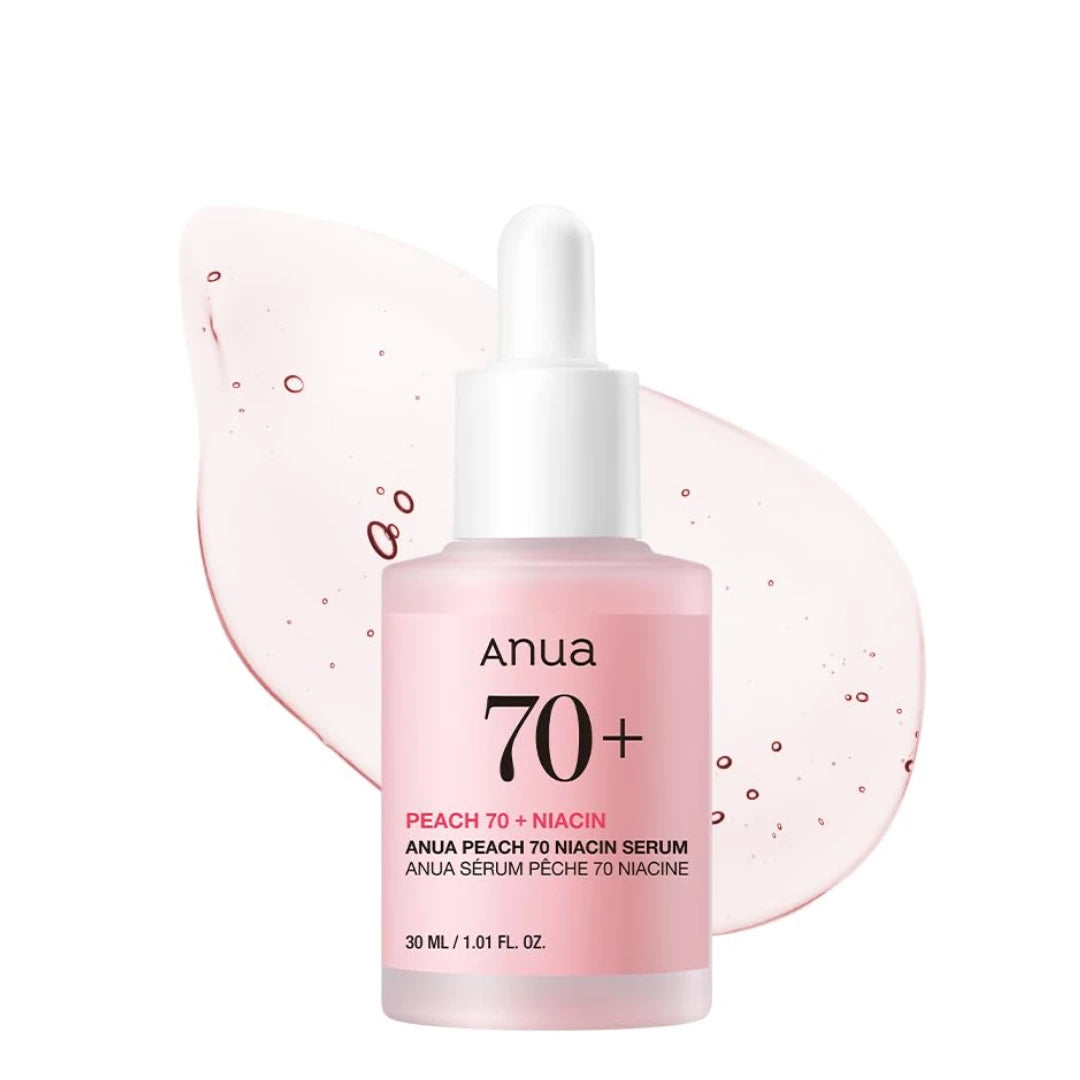 ANUA – Sérum Peach 70% Niacinamide Éclaircissant & Hydratant