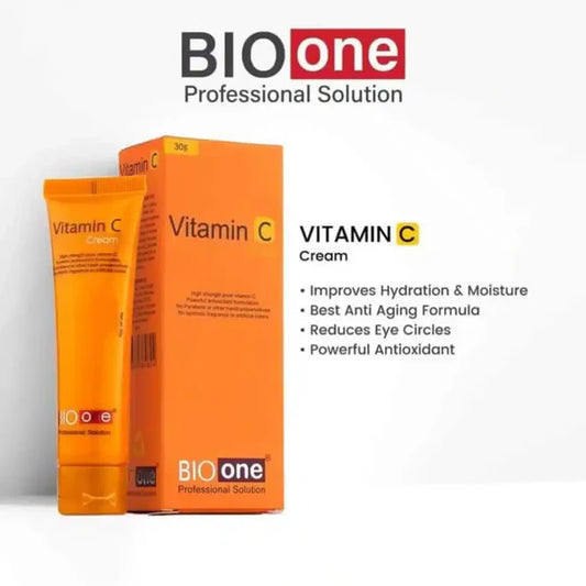 Crème Éclaircissante à la Vitamine C – Anti-Taches & Teint Lumineux