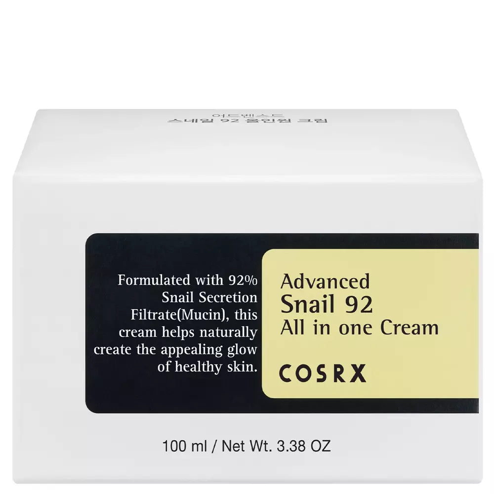 COSRX – Crème Soin Global à la Mucine d’Escargot 92 %