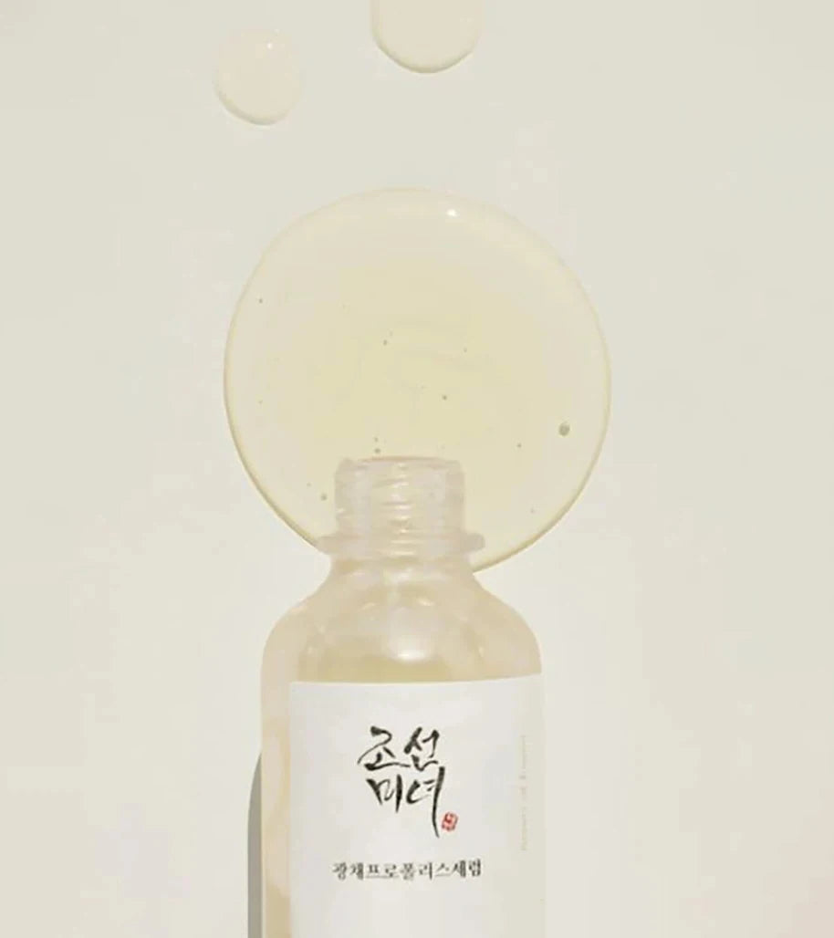 Sérum Visage Coréen – Thé Vert, Ginseng, Riz ou Propolis