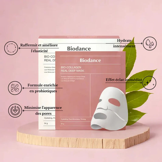 Biodance – Masque Raffermissant au Bio-Collagène (4 unités)