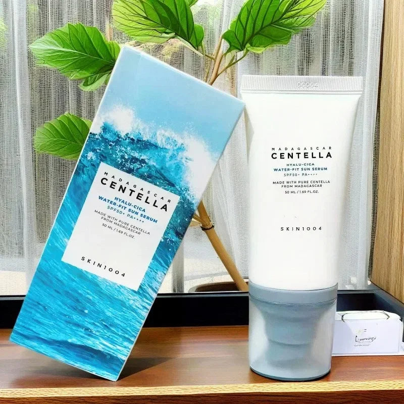 Crème Solaire Centella & Acide Hyaluronique SPF50+ – 3 Formats
