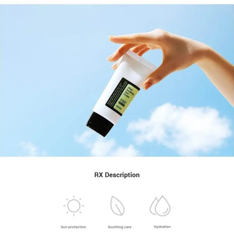 Crème Solaire à l'Aloe Vera SPF50+ PA++++