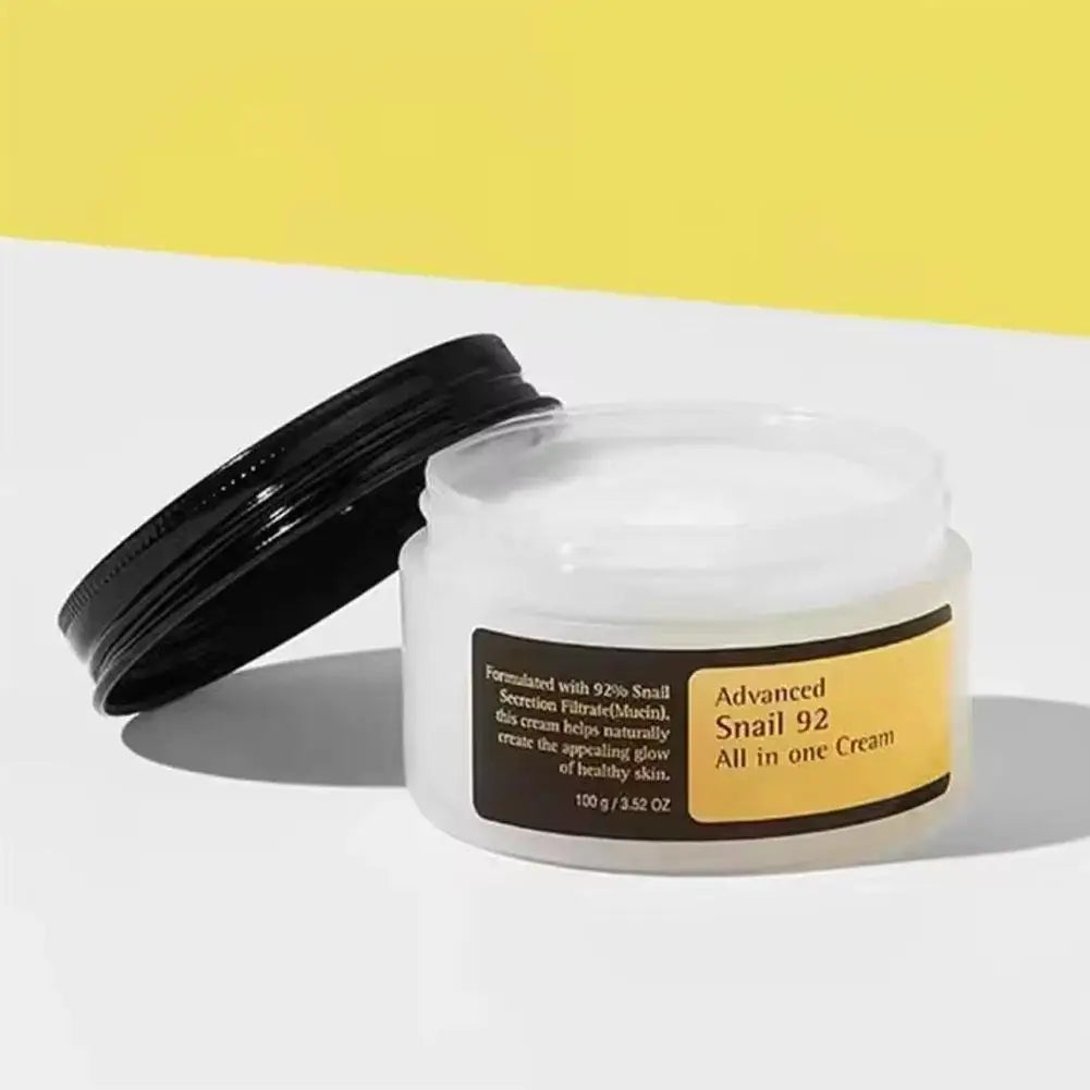 Crème Réparatrice à la Mucine d'Escargot 92% – Hydratation Intense