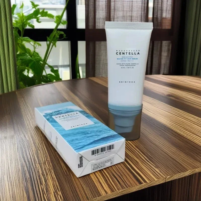 Crème Solaire Centella & Acide Hyaluronique SPF50+ – 3 Formats