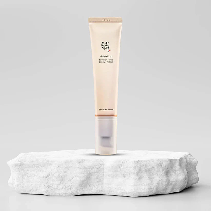 Sérum Contour des Yeux au Ginseng & Rétinal – Anti-Âge & Repulpant