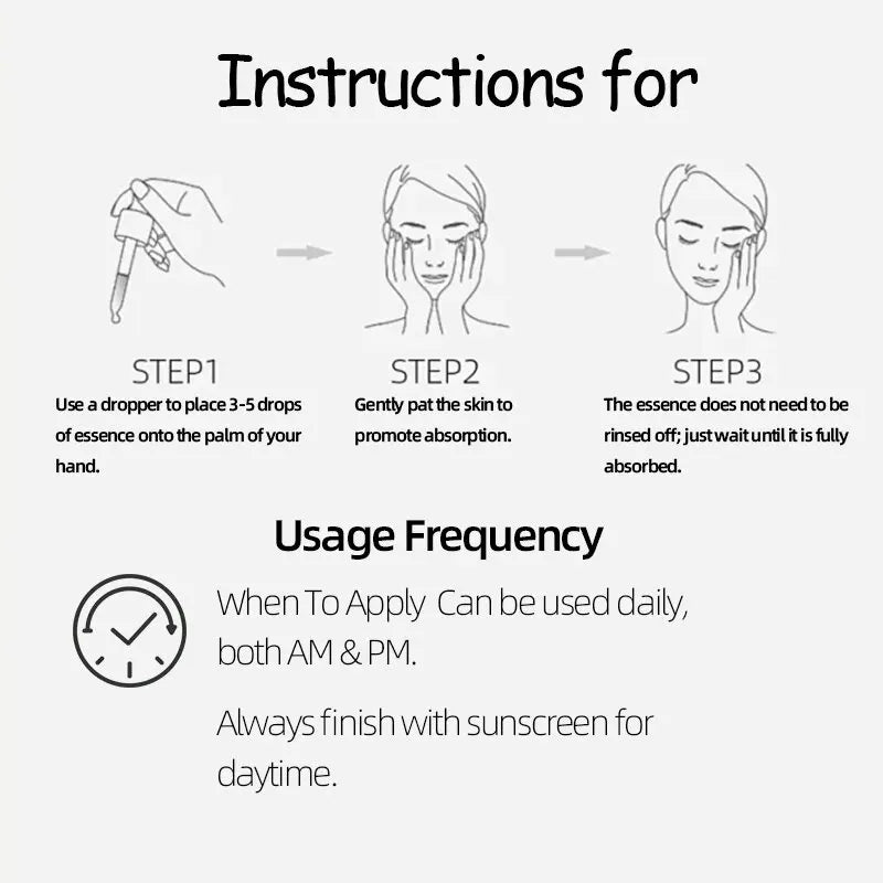 Essence à l'Acide Hyaluronique – Hydratation Intense & Effet Repulpant