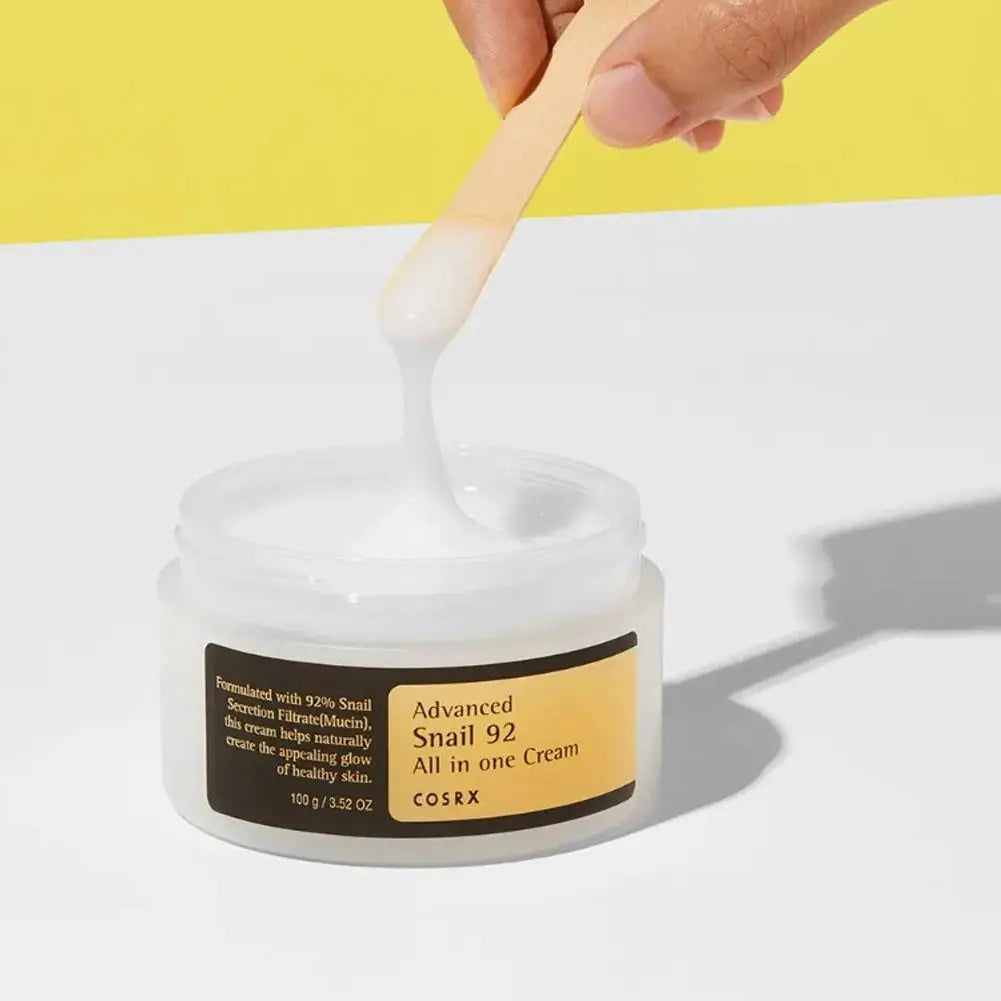 Crème Réparatrice à la Mucine d'Escargot 92% – Hydratation Intense