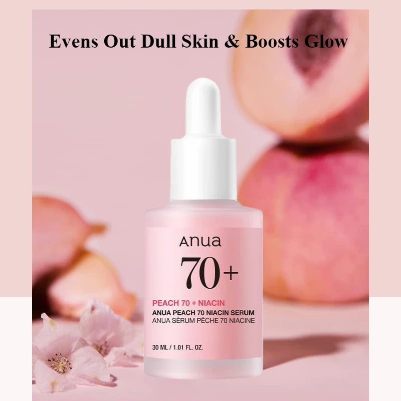 ANUA – Sérum Peach 70% Niacinamide Éclaircissant & Hydratant