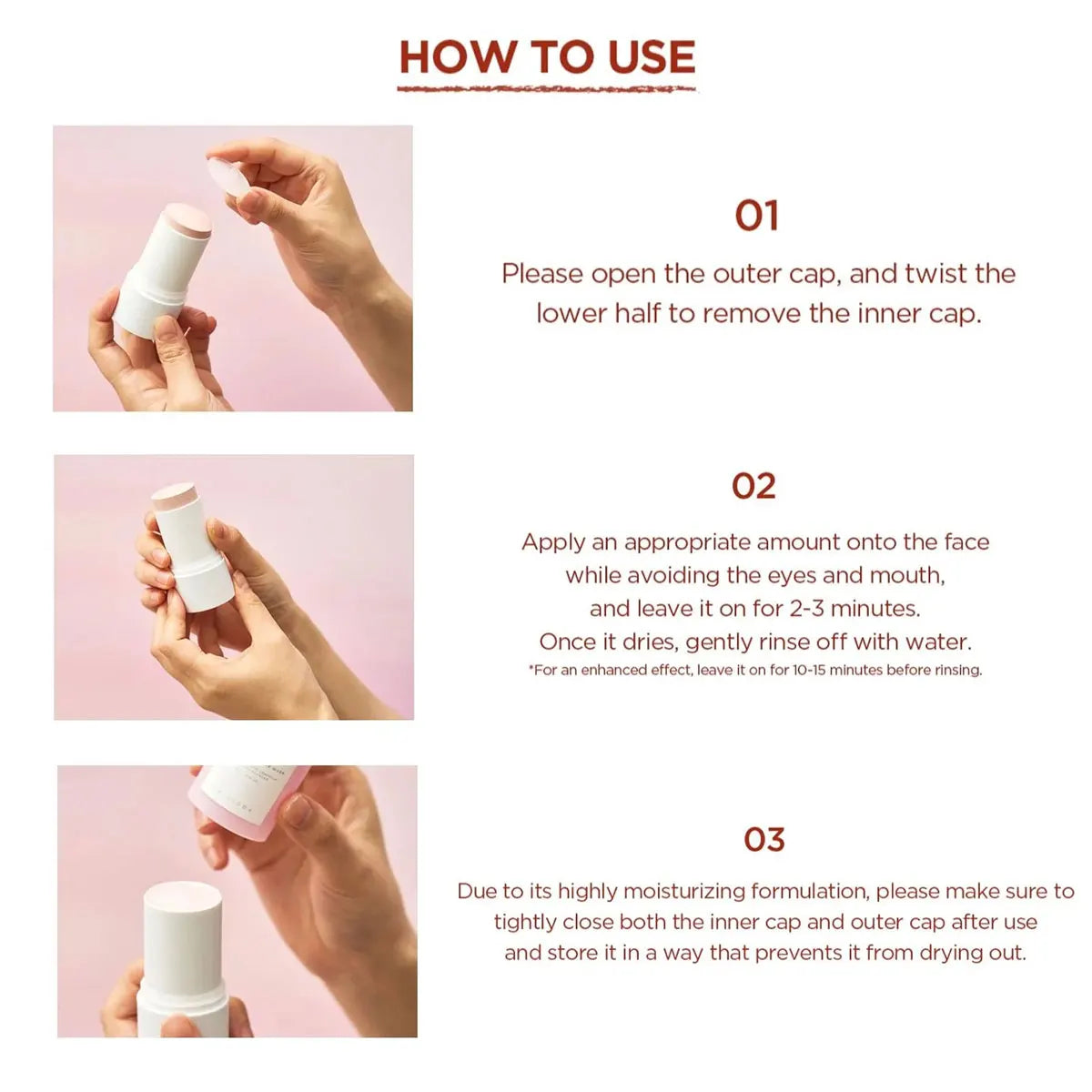 Masque Stick à l'Argile Purifiante – Pores & Sébum