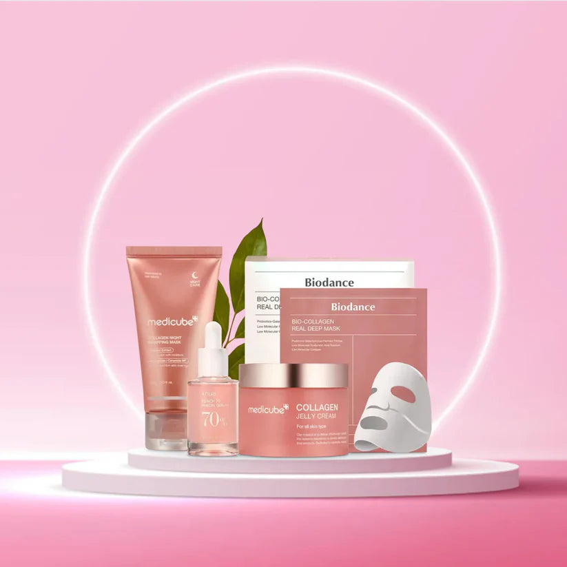 PACK COLLAGÈNE & VITAMINE PÊCHE – HYDRATANT