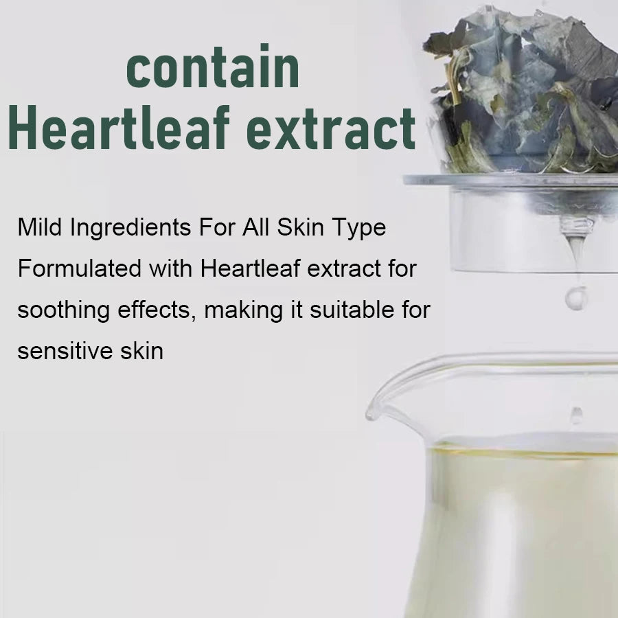 Huile Nettoyante Heartleaf – Double Nettoyage Doux & Démaquillant 200 ml