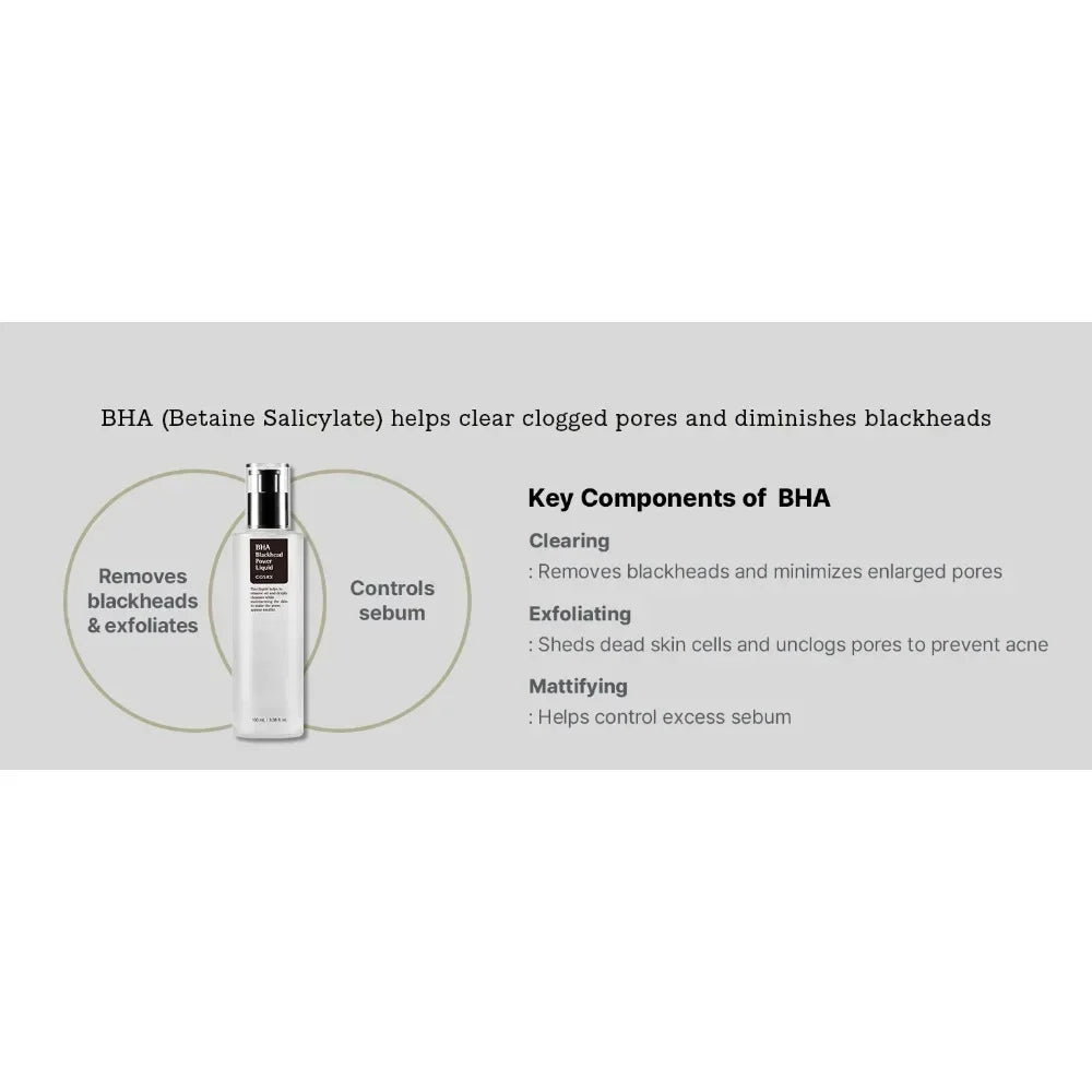 Essence BHA Anti-Points Noirs – Nettoyage Pores & Exfoliation 100 ml