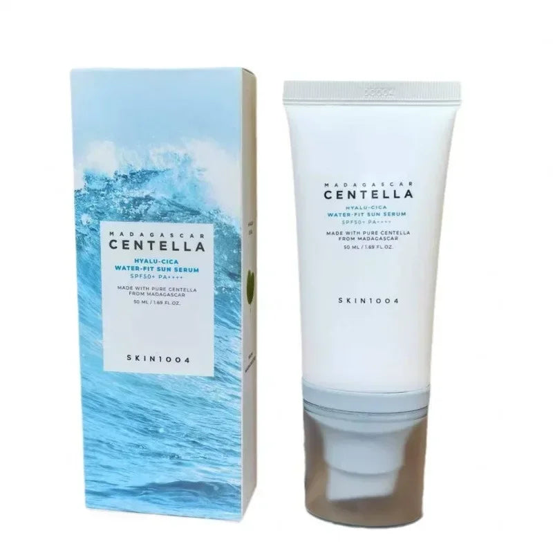 Crème Solaire Centella & Acide Hyaluronique SPF50+ – 3 Formats