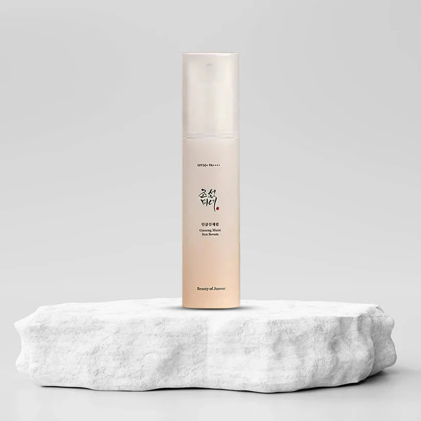 Sérum Solaire au Ginseng SPF50+ PA++++ – Protecteur & Hydratant