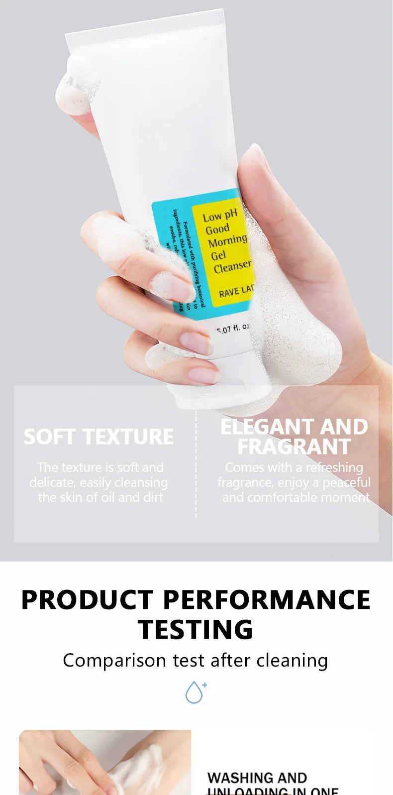 Nettoyant Visage Low pH Doux – Nettoyage Profond & Respectueux