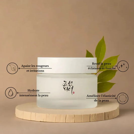 Crème Royale au Ginseng & Miel – Hydratation Intense & Anti-Âge