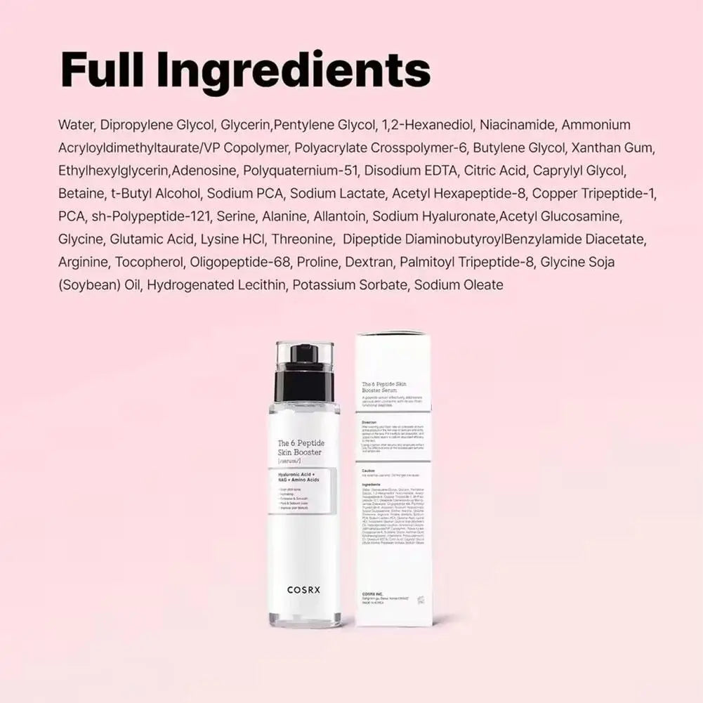 Sérum 6X Peptide Complex Anti-Âge & Fermeté