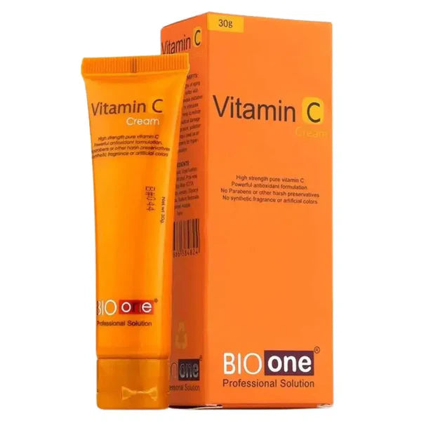 Crème Éclaircissante à la Vitamine C – Anti-Taches & Teint Lumineux