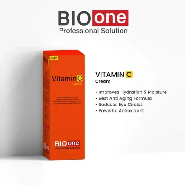 Crème Éclaircissante à la Vitamine C – Anti-Taches & Teint Lumineux