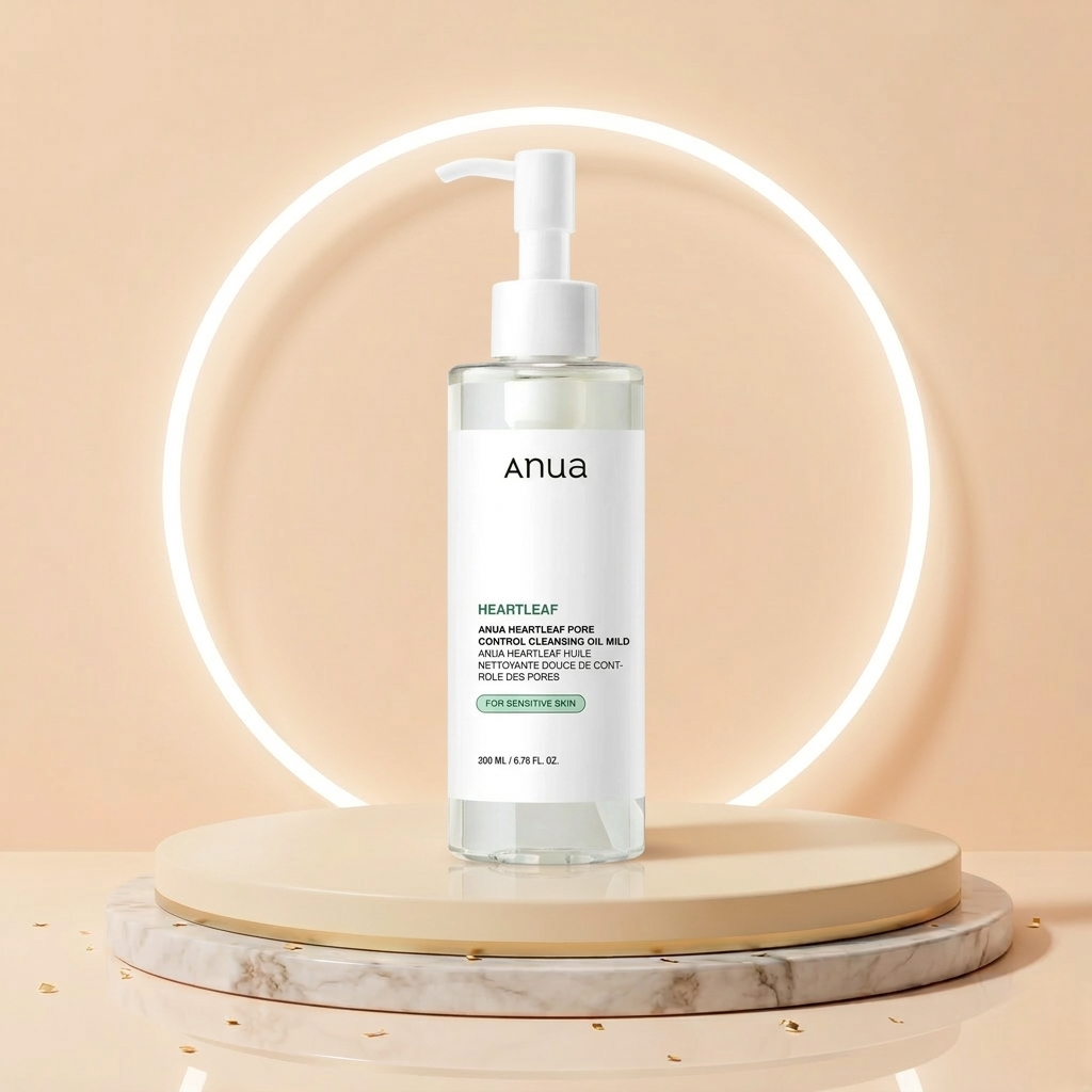 Heartleaf : Huile Nettoyante Douce Purifiante des Pores