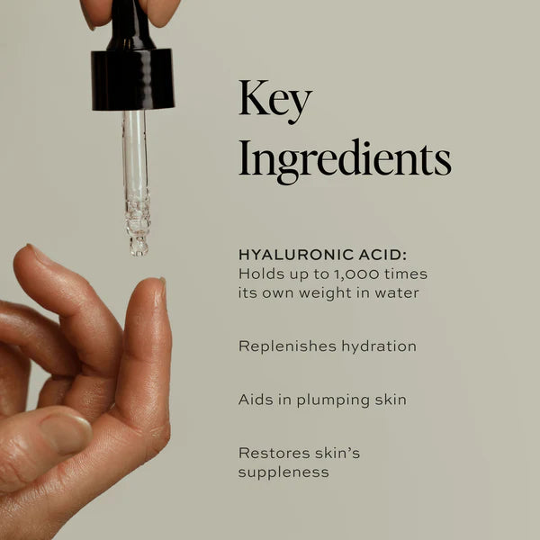 Sérum à l'Acide Hyaluronique – Hydratation Intense & Effet Repulpant