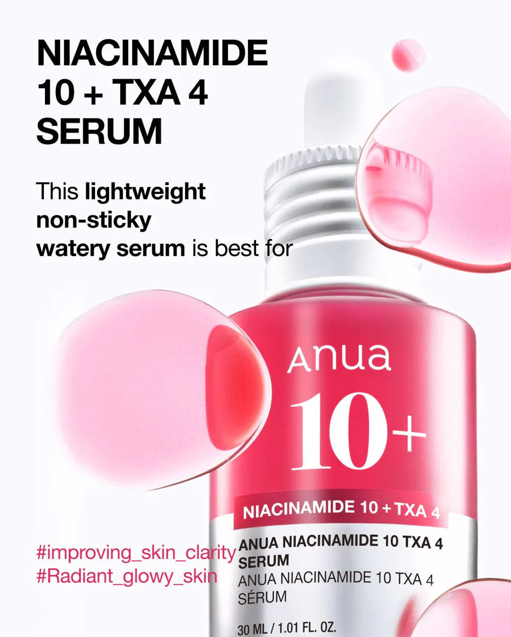 Sérum Correcteur Teint Niacinamide 10% + TXA 4%