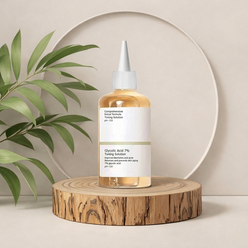 Lotion Tonique à l'Acide Glycolique 7% – Exfoliation Douce & Éclat 100 ml