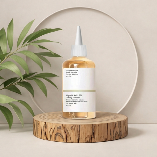 Lotion Tonique à l'Acide Glycolique 7% – Exfoliation Douce & Éclat 100 ml