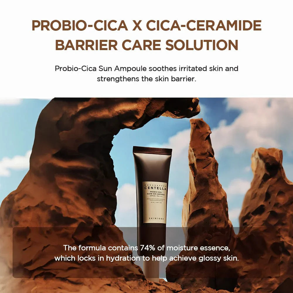 Ampoule Glow & Protection Solaire PROBIO-CICA