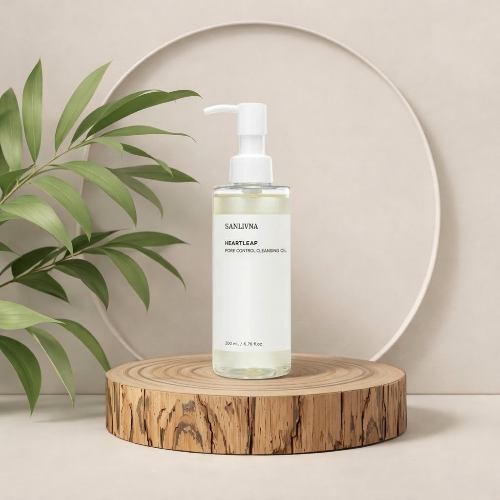 Huile Nettoyante Heartleaf – Double Nettoyage Doux & Démaquillant 200 ml