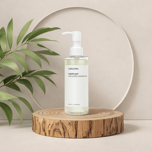Huile Nettoyante Heartleaf – Double Nettoyage Doux & Démaquillant 200 ml