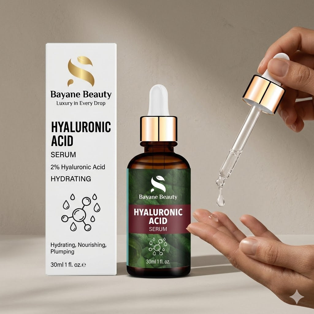 Sérum à l'Acide Hyaluronique – Hydratation Intense & Effet Repulpant